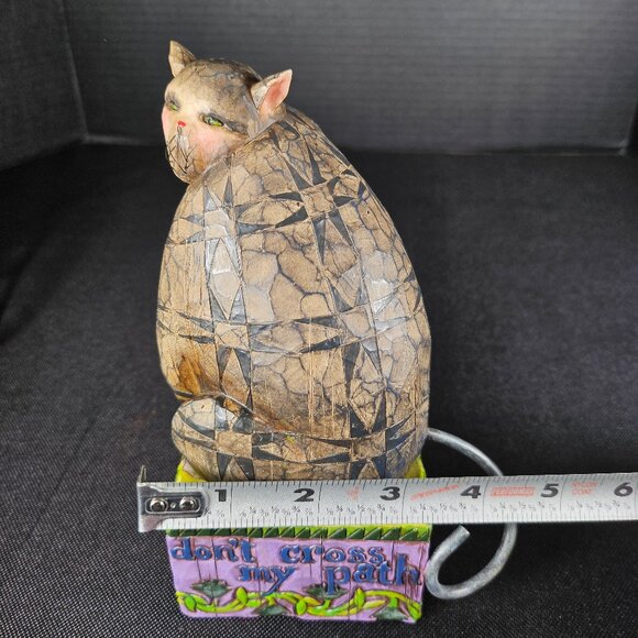 2004 Jim Shore Heartwood Creek Don't Cross My Path #117679 - Picture 9 of 11